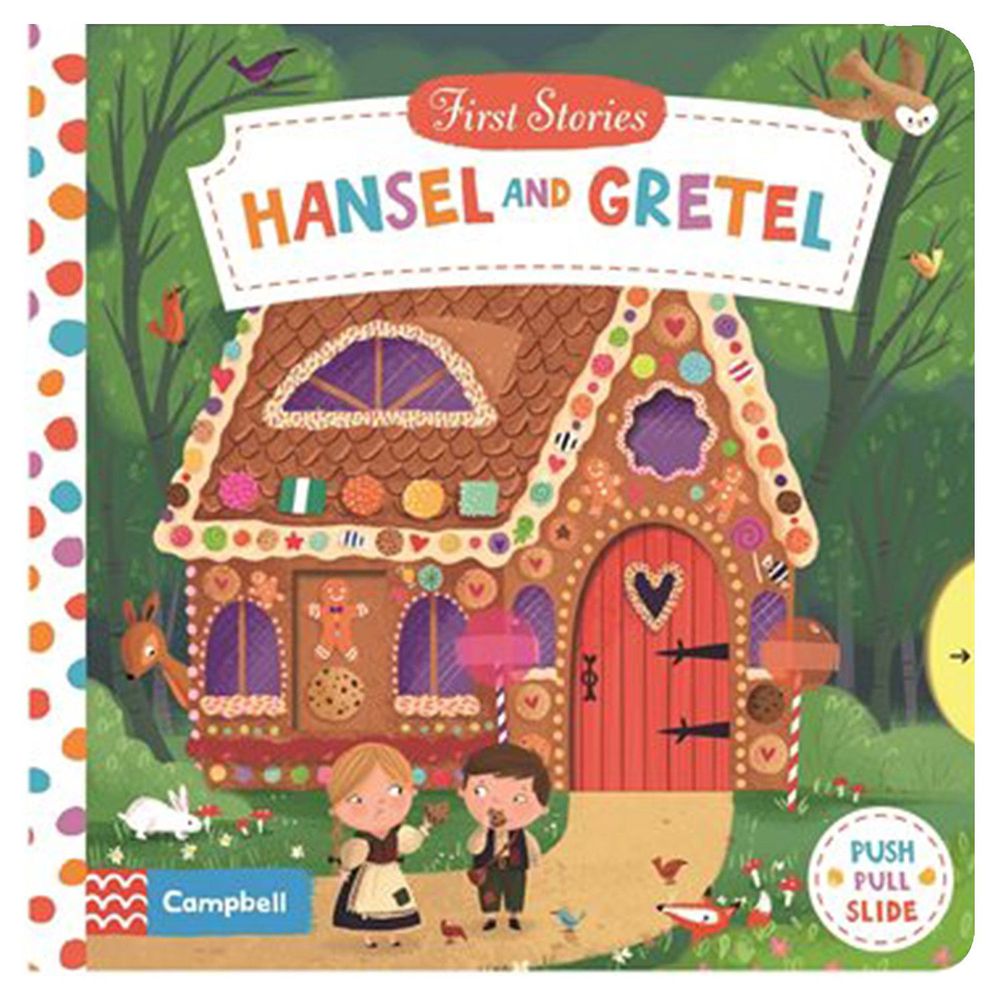 First Stories 操作硬頁書-Hansel and Gretel 糖果屋-彩色