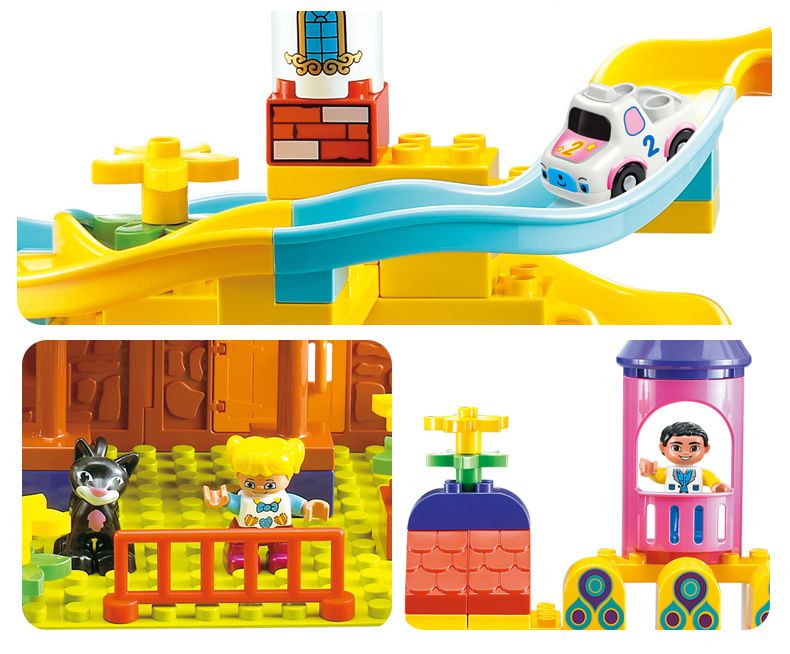 BBlocks - 大顆粒 城堡樂園積木組 盒裝 88003