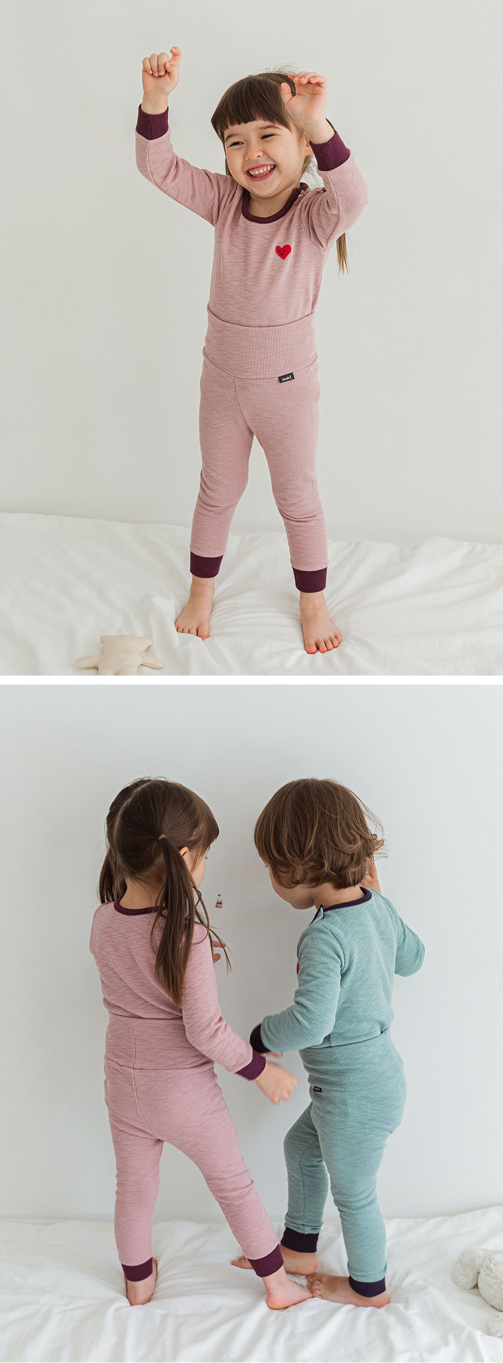 韓國 Cordi-i - 針織腹卷睡衣-薄荷綠