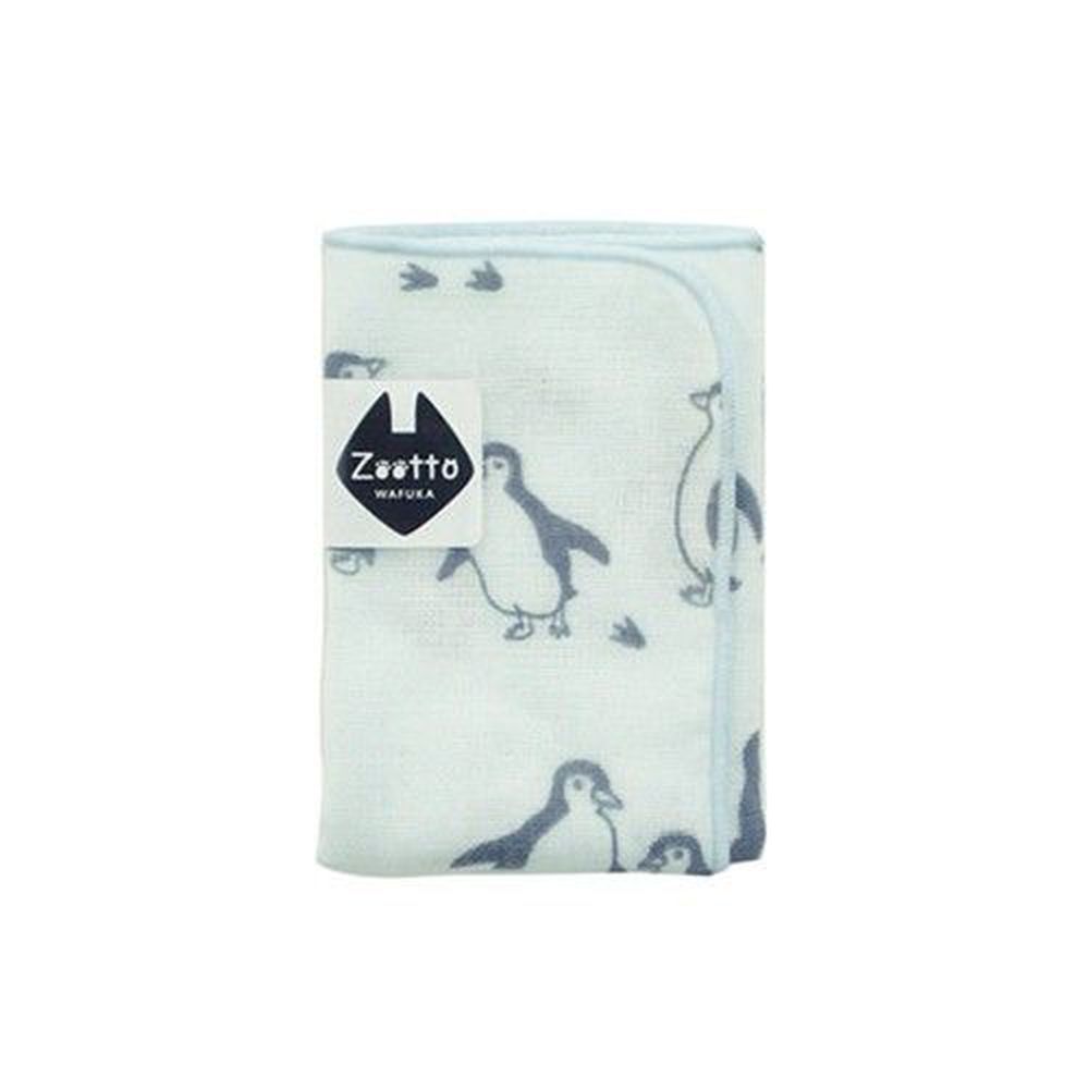 日本zootto - 日本製純棉泉州毛巾小手帕-企鵝
