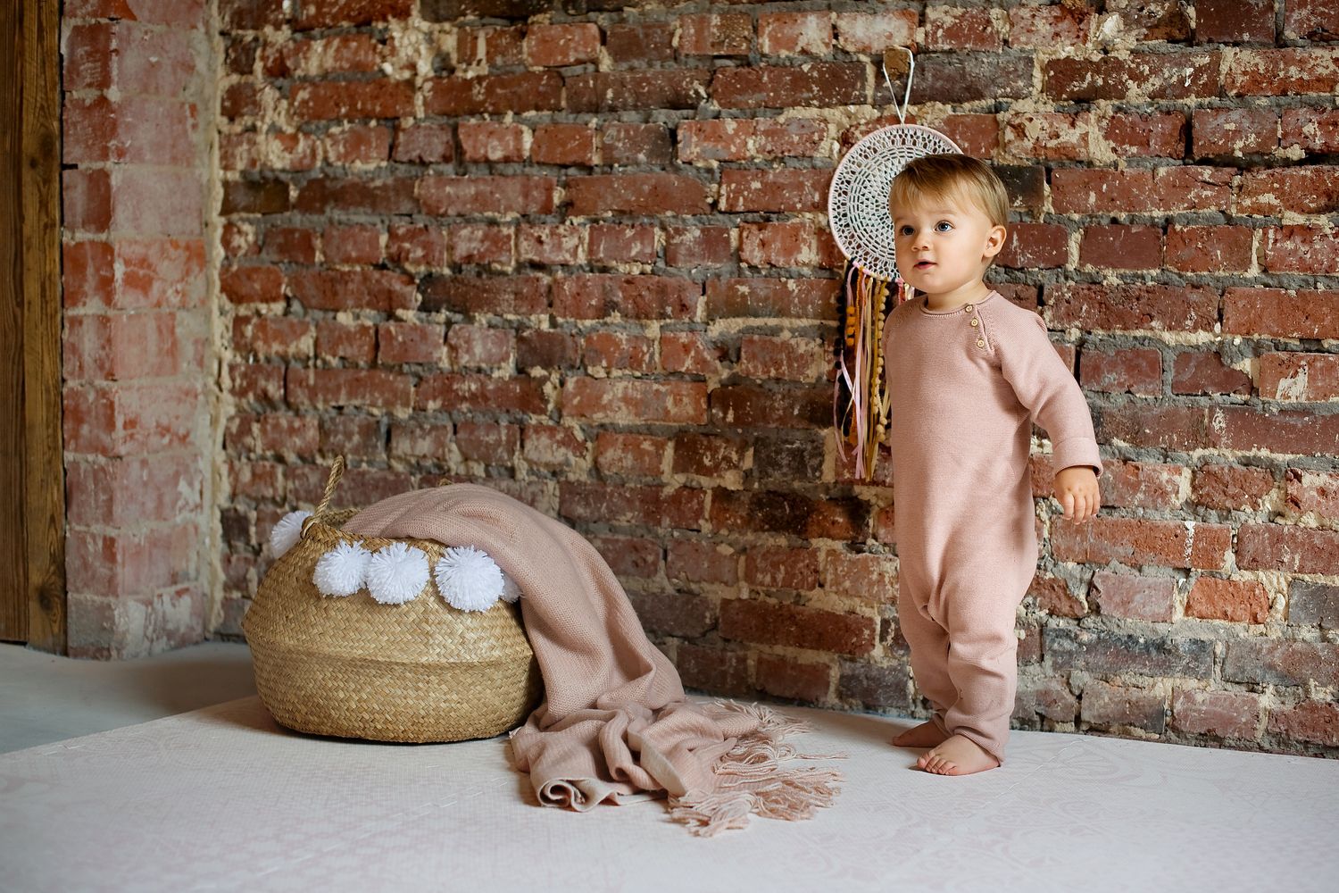 德國 toddlekind - 波斯風系列遊戲地墊-柔和粉-一組6片