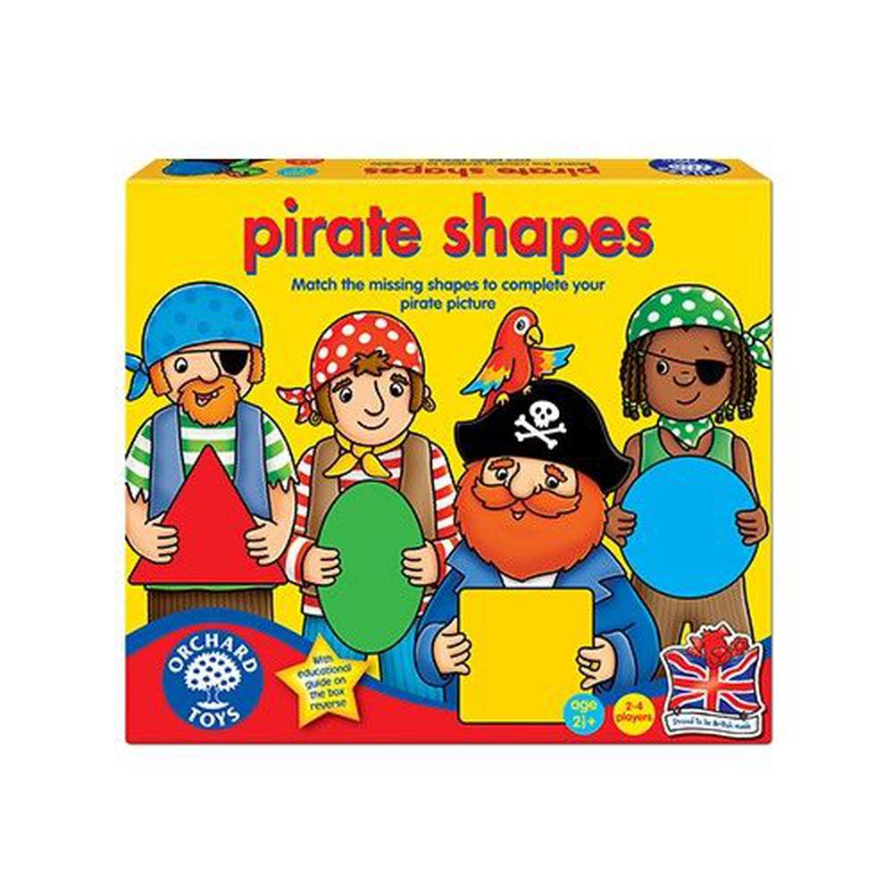 桌遊-形狀顏色-形形色色 Pirate Shapes-2.5歲以上