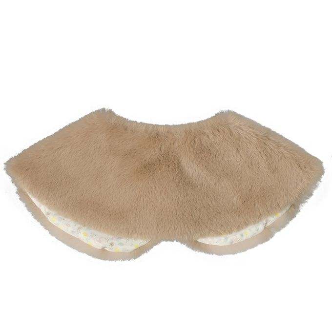 akachan honpo - 附蝴蝶結圍巾-咖啡色