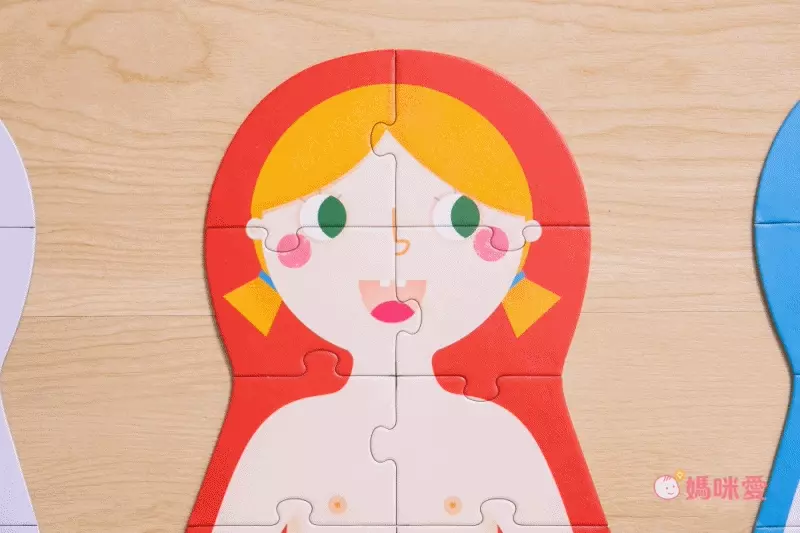 Banana Panda - 真正超大地板拼圖-我的身體-84片