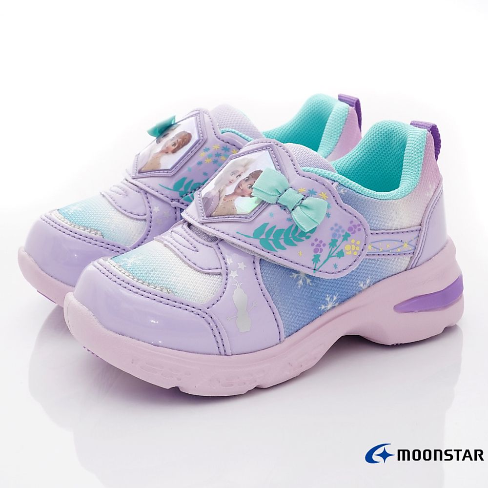 MOONSTAR日本月星 - 日本月星冰雪聯名運動鞋(中小童段)-紫