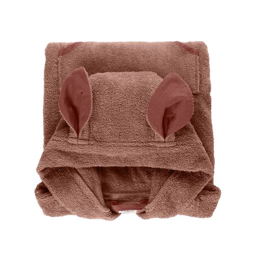 Poncho Towel Kangaroo 袋鼠斗篷浴巾-棕色-單入