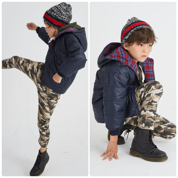 【麗嬰房Little moni 3M科技羽絨外套/背心】下雨沒帶傘也不怕～