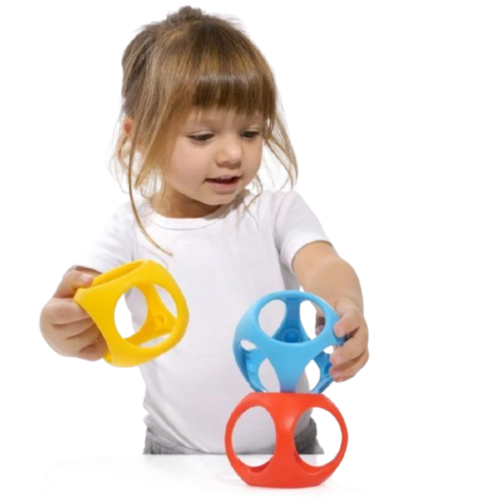 Oibo感統遊戲球-3入組 -彩虹