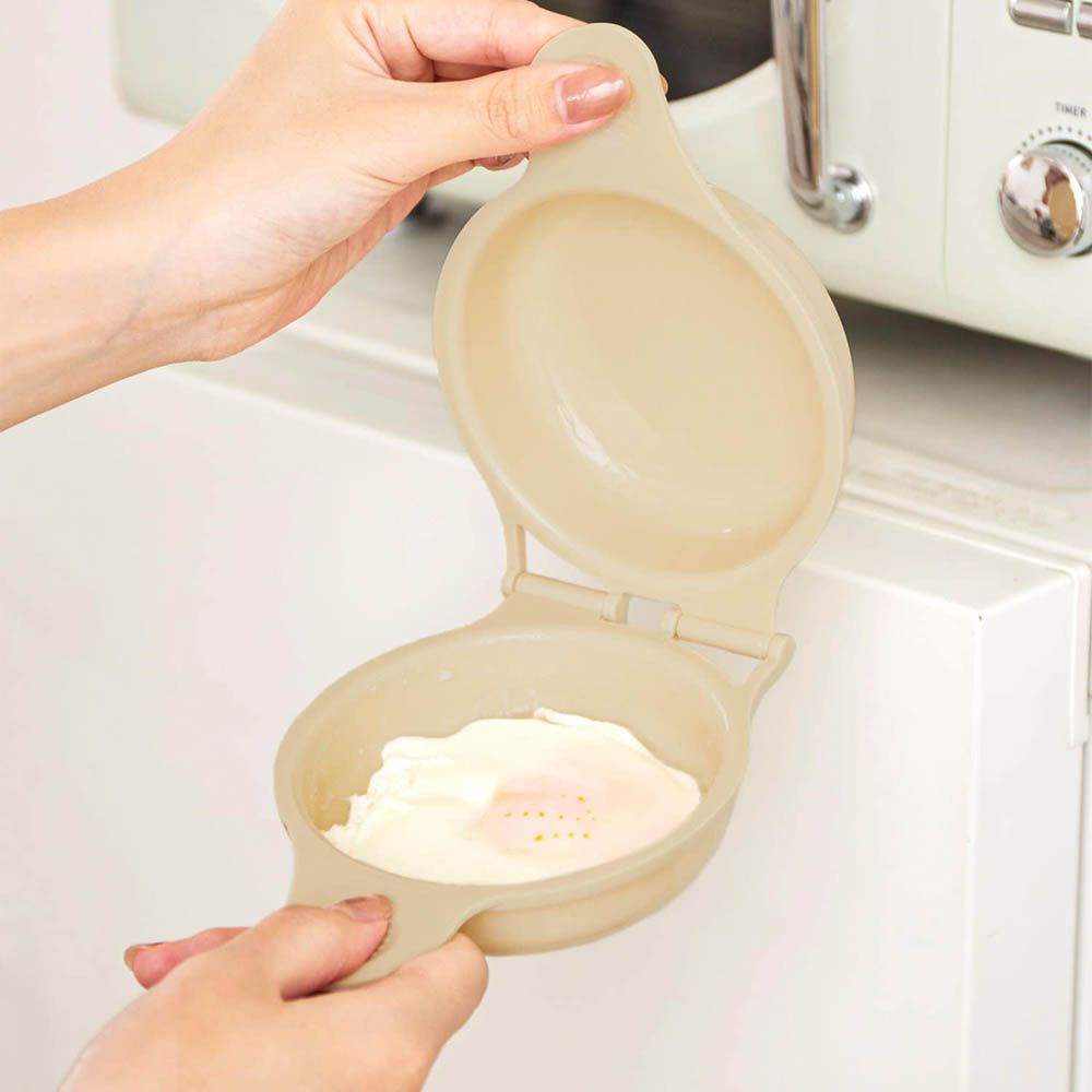 簡易煎蛋微波爐盒 (約6.3×11.7×16.5cm)