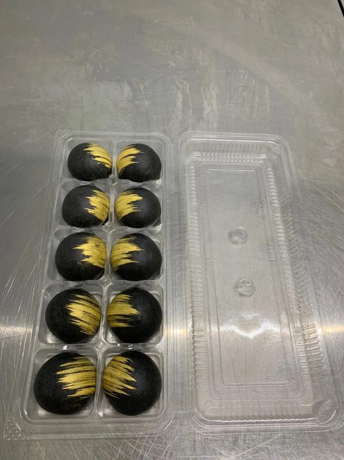 易牙居 - 黑金奶黃流沙包 (10入)_2盒組-1包/330g(10入)