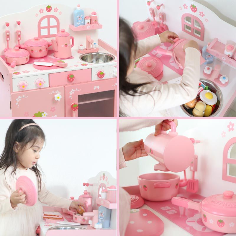 日本 Mother Garden - 廚具-可愛廚房組 UP