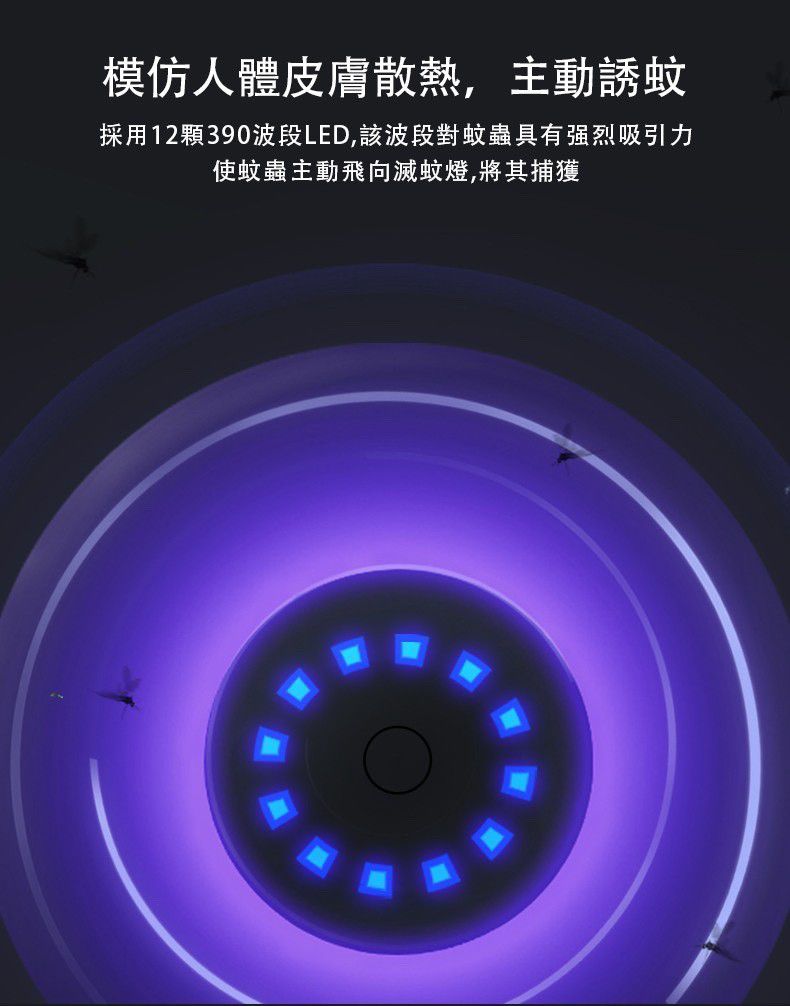 【韓國ifif  靜音強效LED滅蚊燈】史上最美馬卡龍色