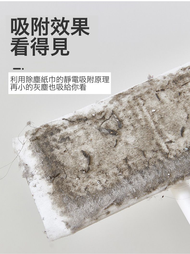 多功能居家清潔掃除套組-常用系列-2節輕巧伸縮桿x1+靜電除塵拖把頭x1+除塵撢頭x1+掃把頭x1+磁磚清潔刷頭x1+海綿刷頭x1+乾巾x3+濕巾x3