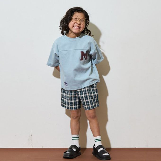 日本 b-ROOM - 正反都OK 落肩休閒T恤-西雅圖-黑