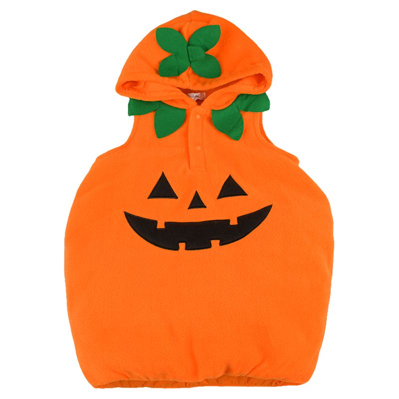 akachan honpo - 南瓜造型背心-橘色 (70~90cm)