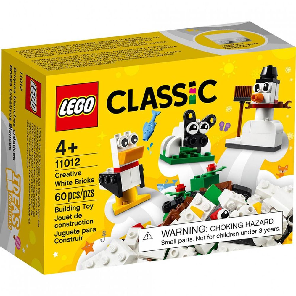 樂高 LEGO - 樂高積木 LEGO《 LT11012 》Classic 經典基本顆粒系列 - 創意白色顆粒-60pcs
