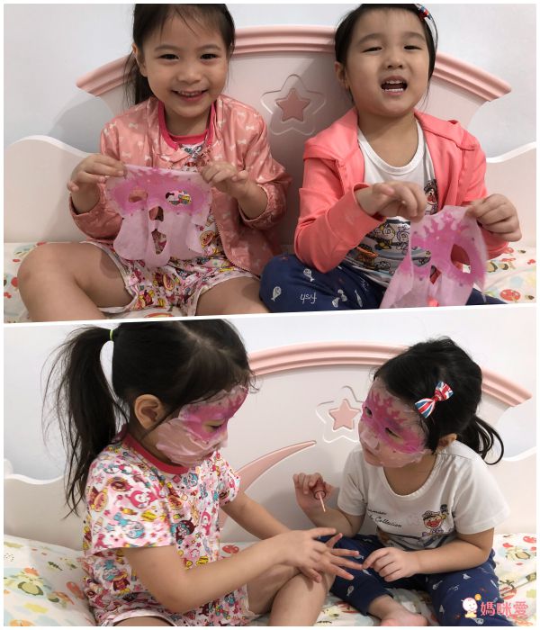 韓國 Peach and - 芭蕾舞公主 兒童保濕面膜(單片袋裝)