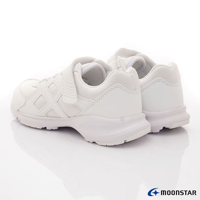 Moonstar日本月星 - 純白運動機能童鞋-AGJ0011白(中大童)-運動鞋-白