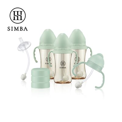 Simba 小獅王辛巴 - 學喝水神器全能套組-綠沐