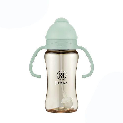 蘊蜜鉑金PPSU防漏滑蓋學習水杯-綠沐-270ml
