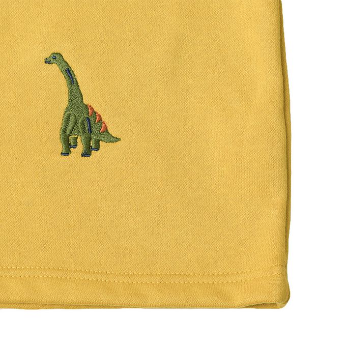 akachan honpo - 長袖休閒上衣-滿版圖案-黃色