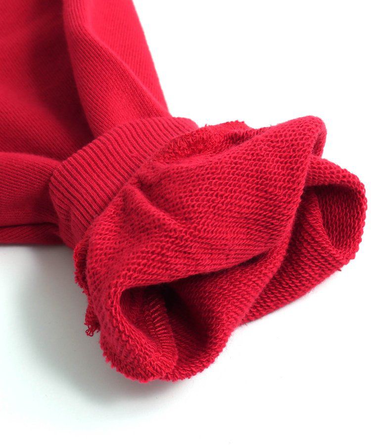 日本 BREEZE - 節慶滿點！裏毛長袖洋裝-假期-紅