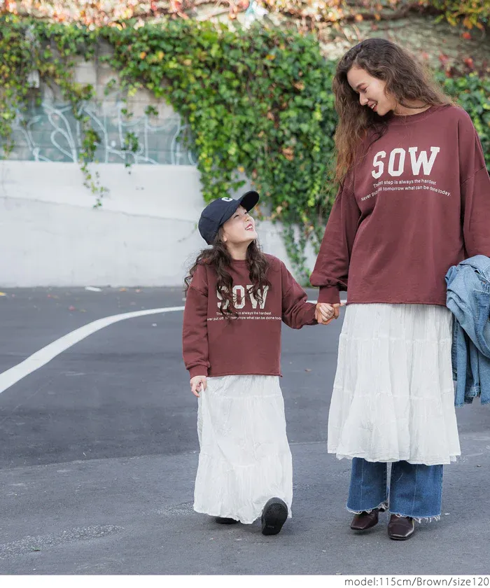 日本 COCA - 定番美式復古LOGO大學T-孩子-淺綠