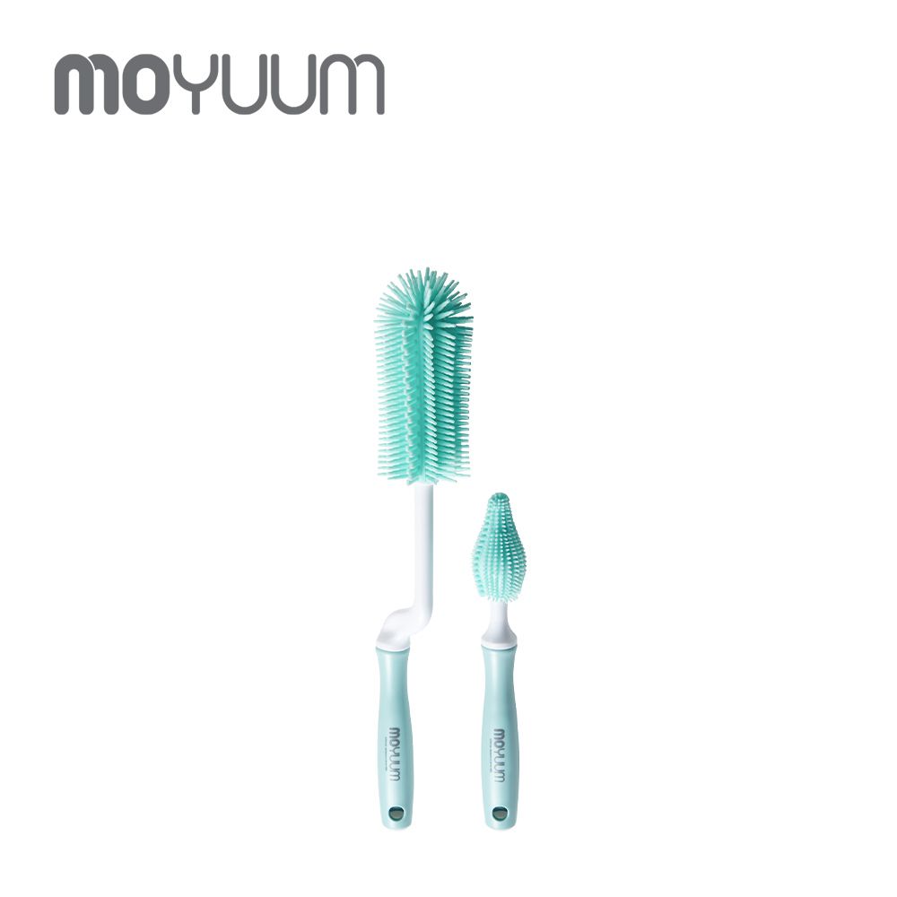 矽膠奶瓶奶嘴刷-綠色