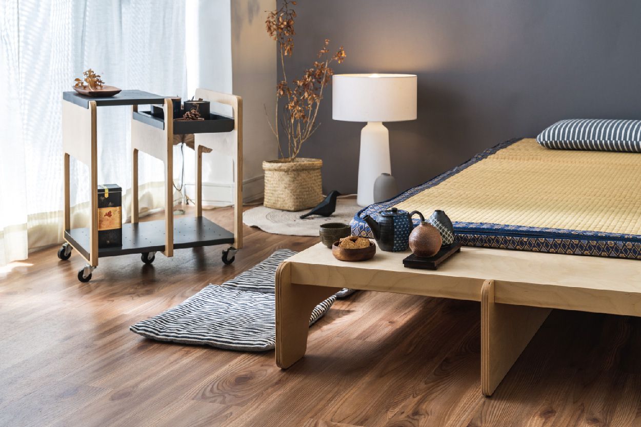 走走家具 - 模組單人加大床架-清新白 (105 / 217 / 66 (cm);座高 24 (cm))