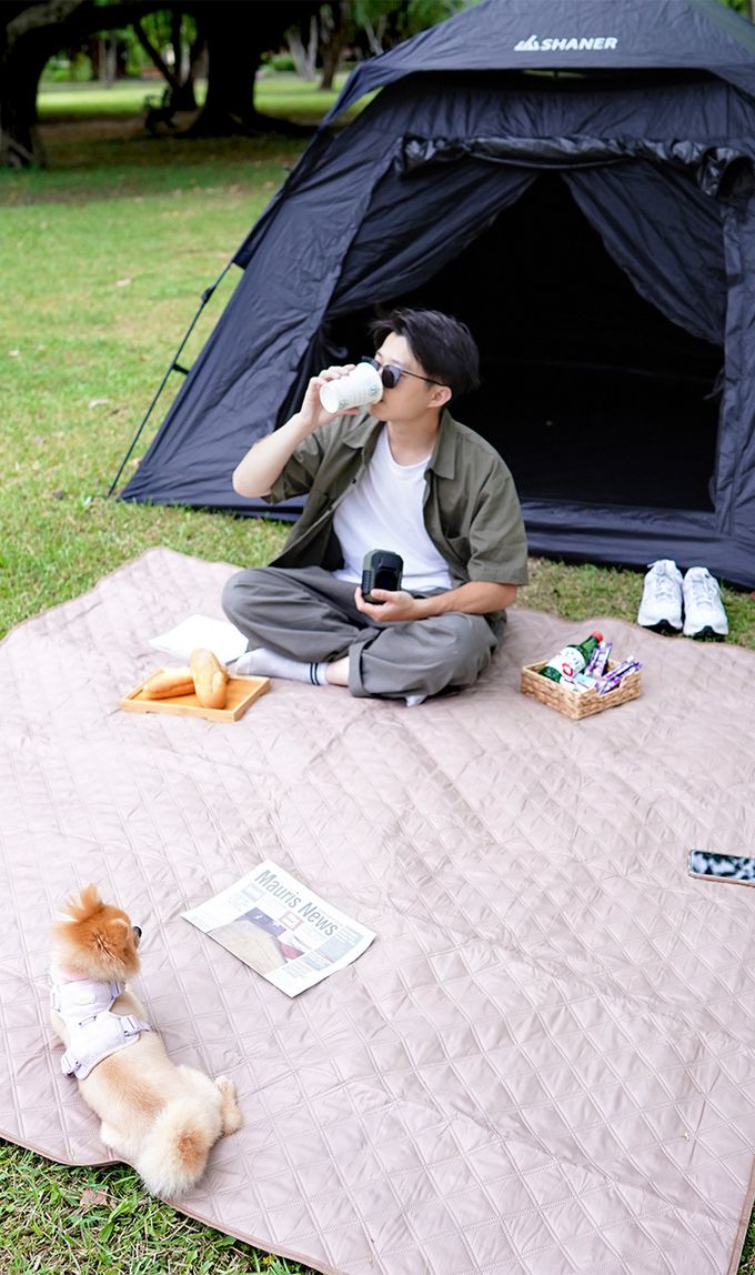 SHANER - 露營美學加厚防潮墊