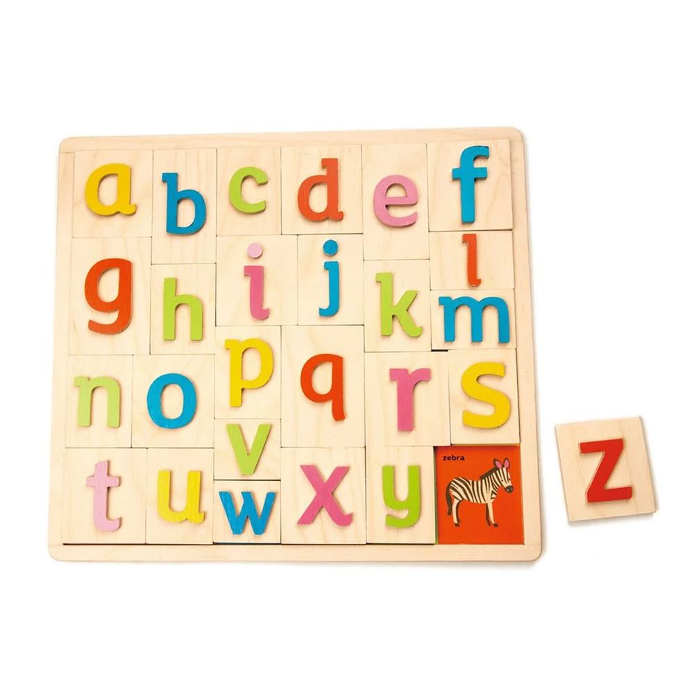 美國 Tender Leaf - 字母圖片學習拼圖