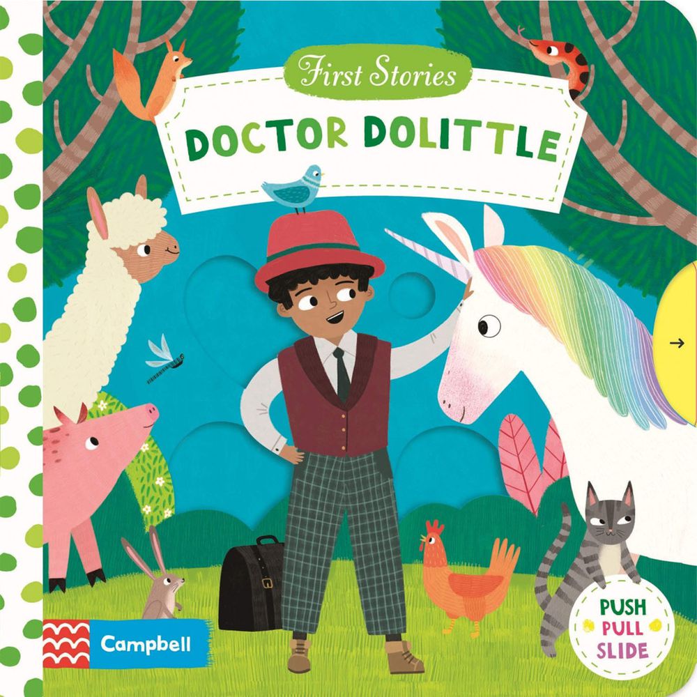 Dr Dolittle (First Stories)(硬頁推拉書)