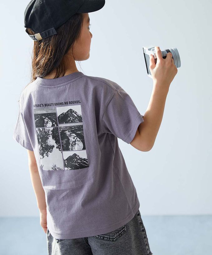 日本 devirock - 純棉定番短袖上衣-背後筆記-白