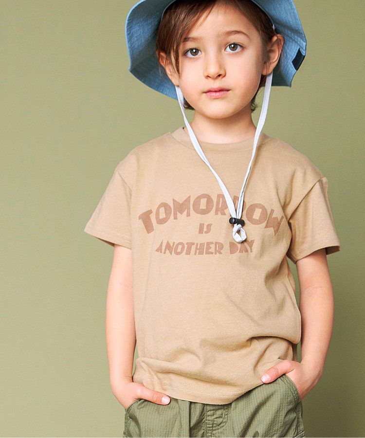 日本 BREEZE - 美式休閒風印花短袖上衣-GOOD DAY-檸檬黃