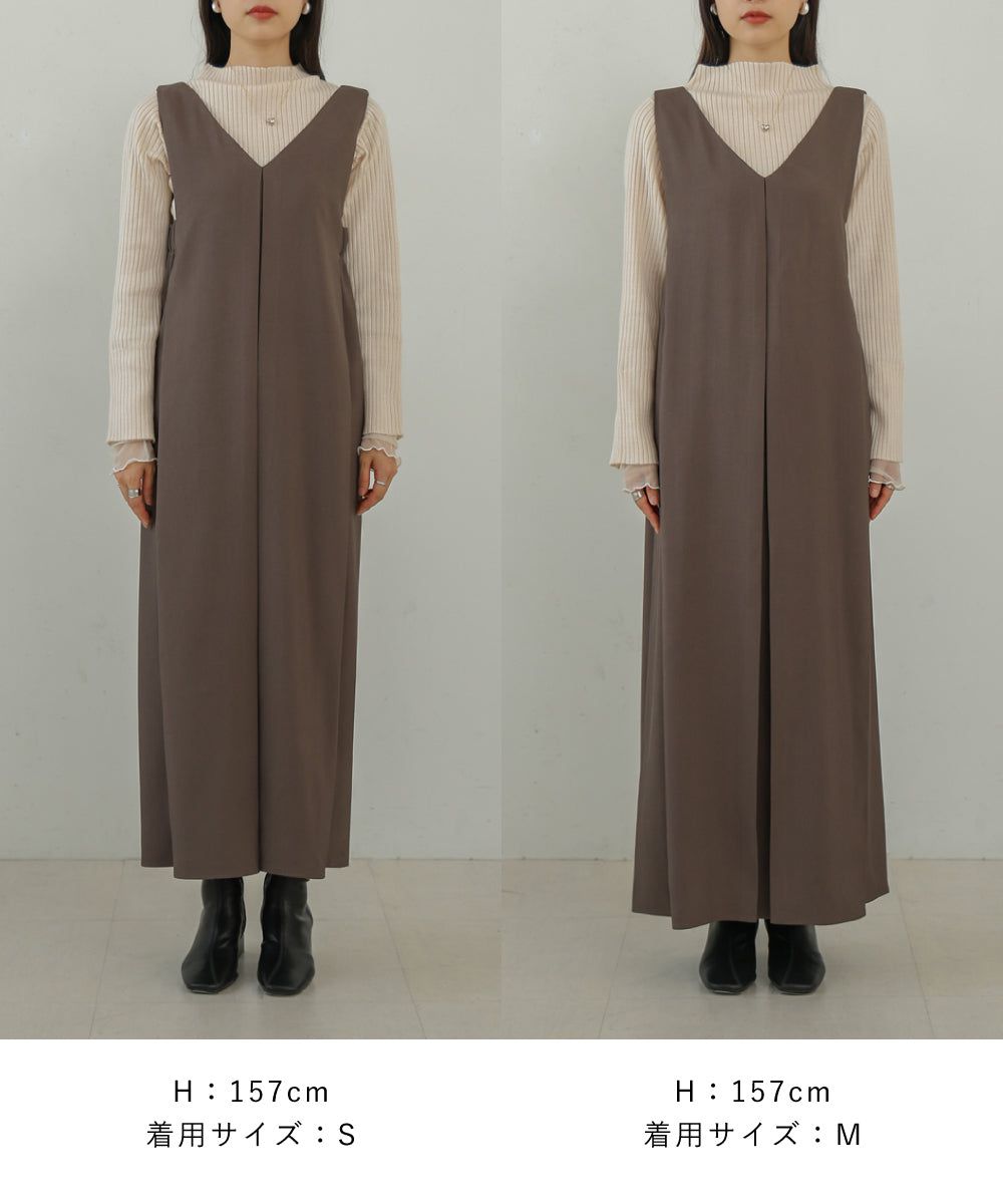 日本 Bab - 2WAY側鬆緊修身背心裙-黑