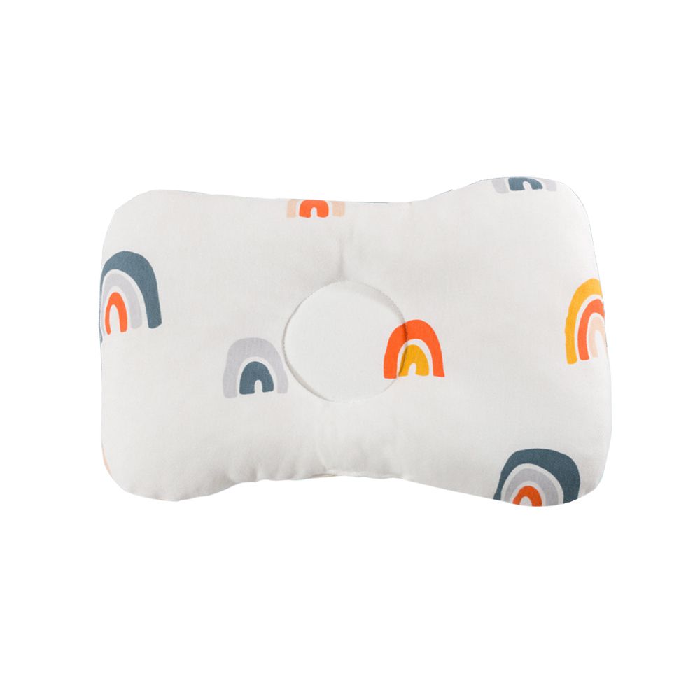 MuslinTree新生兒防扁頭定型枕-五色彩虹