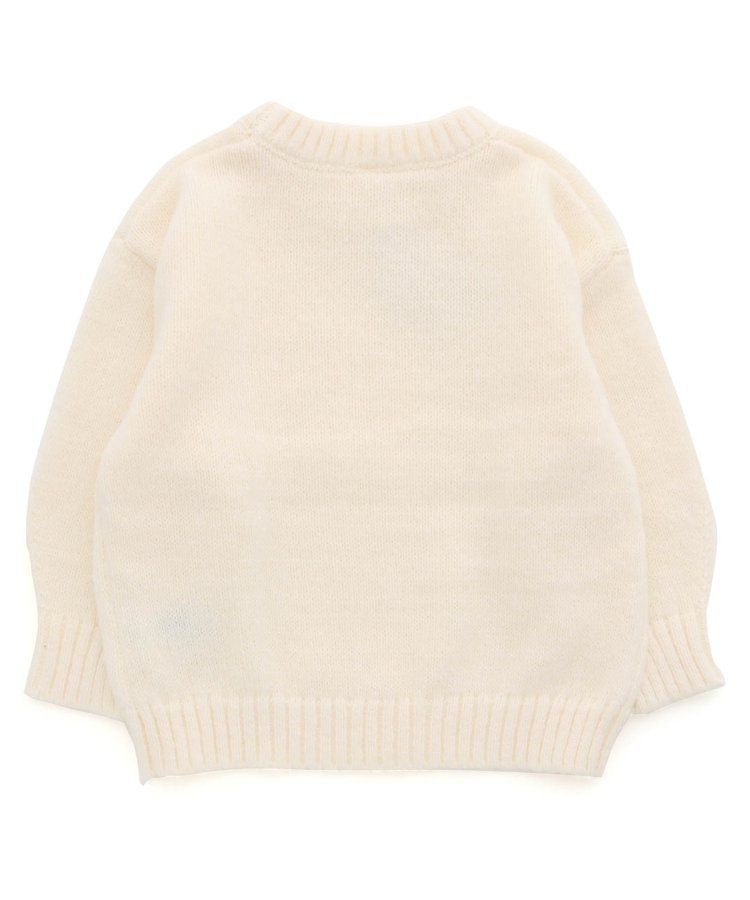 日本 apres les cours - 甜蜜冰淇淋色系針織上衣-象牙