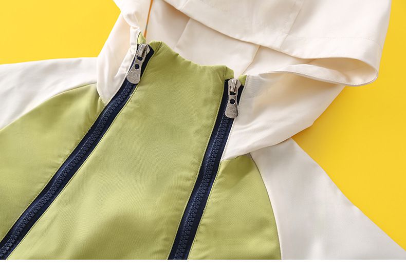 卡通人物史努比連帽防風外套/衝鋒外套-SNOOPY與BELLE-粉色