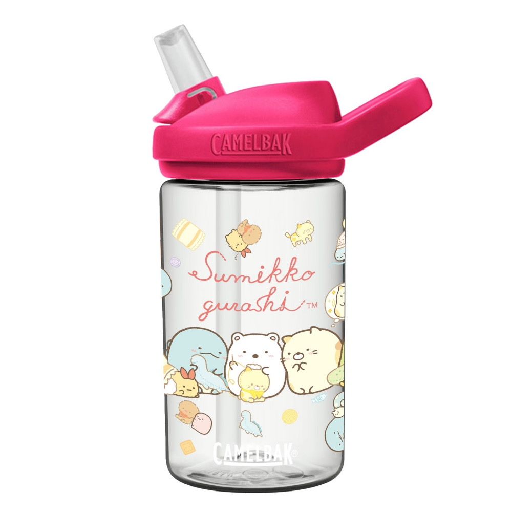 CamelBak - EDDY+ 兒童吸管運動水瓶 角落小夥伴限量款-愛心娃娃-400ml