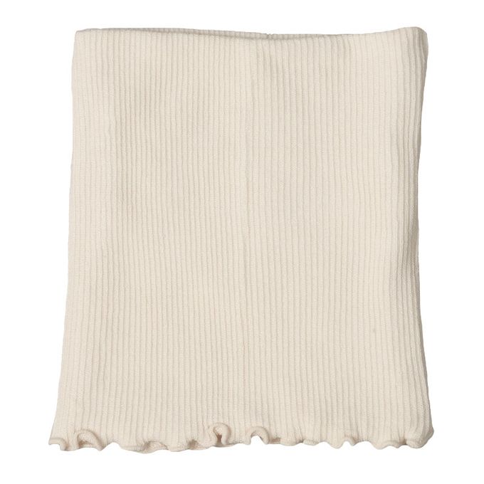 akachan honpo - 幼兒羅紋肚圍-象牙白色 (80~95cm)