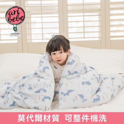 韓國 Aribebe 莫代爾兒童寢具、動物枕頭 | 防蟎輕柔