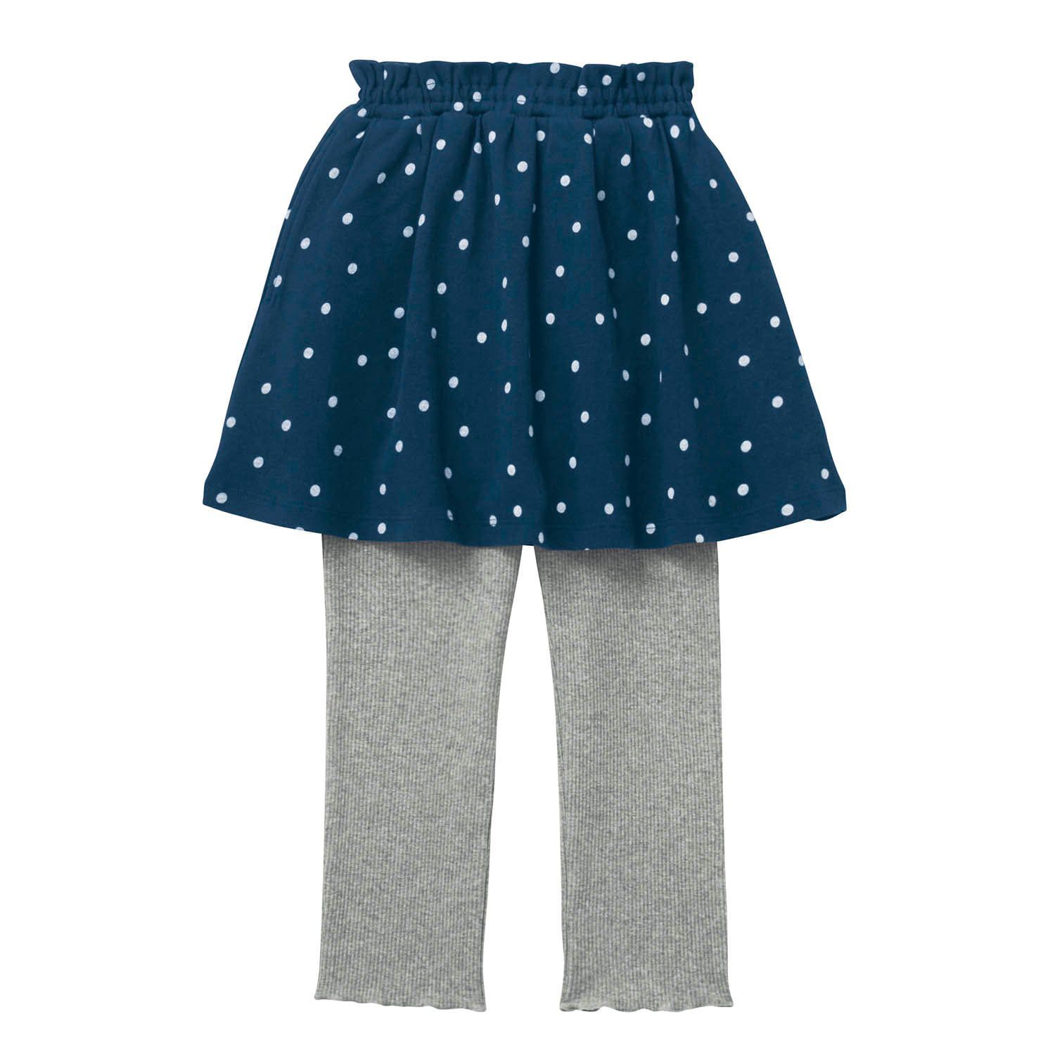 日本千趣會 - GITA 純棉百搭內搭褲裙-素色-煙燻粉