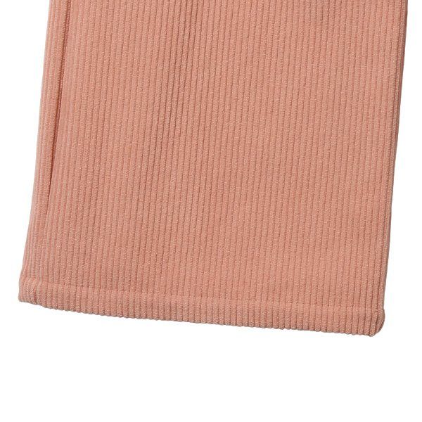 日本西松屋 - 燈芯絨百搭長褲-珊瑚