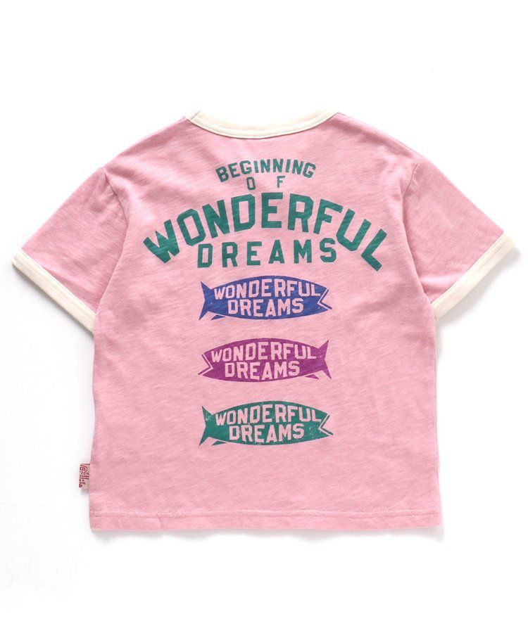 日本 BREEZE - [品牌週年限定]印花短袖上衣-微笑鬆餅-黃