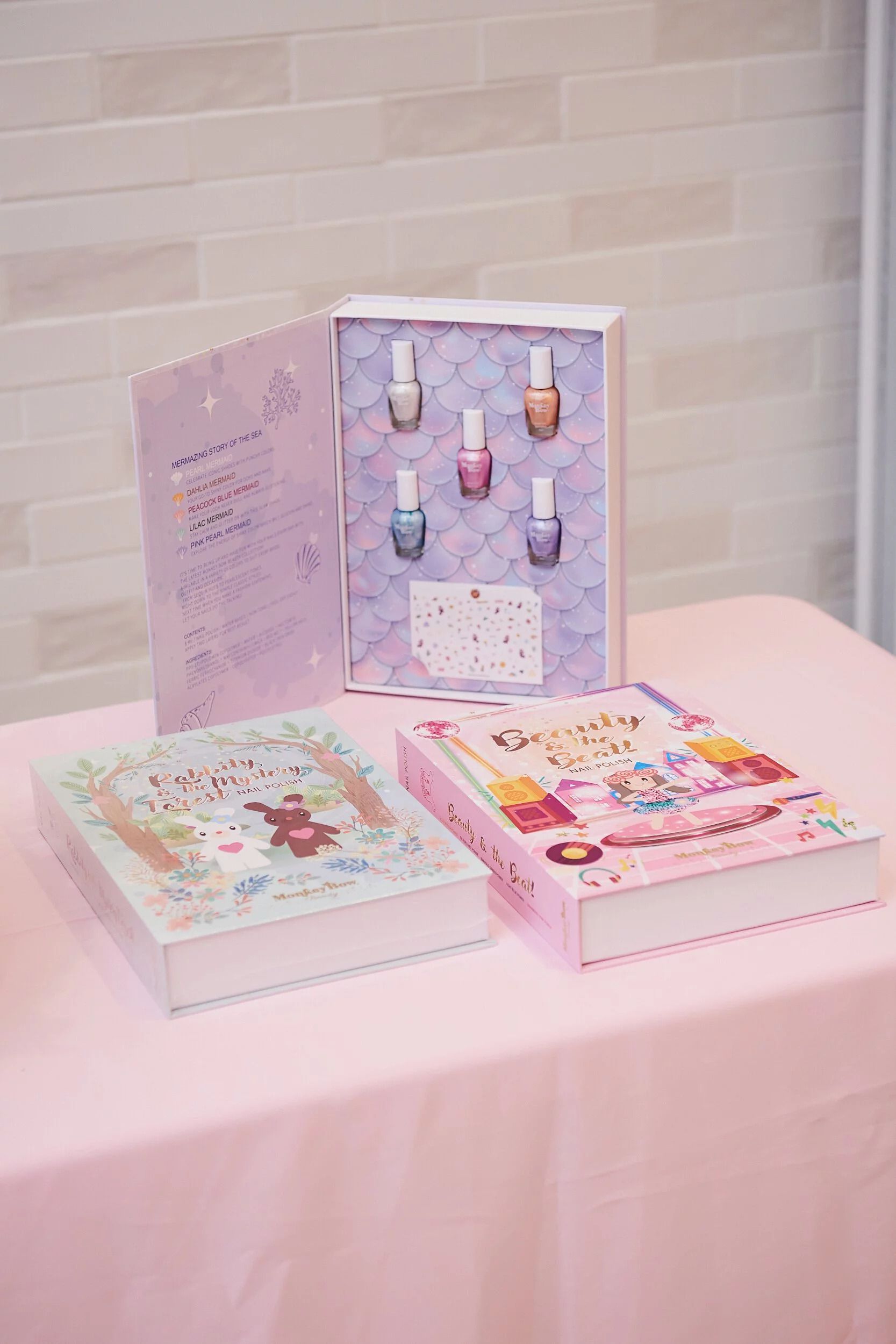 英國 MonkeyBow - 美人魚指甲彩繪禮盒