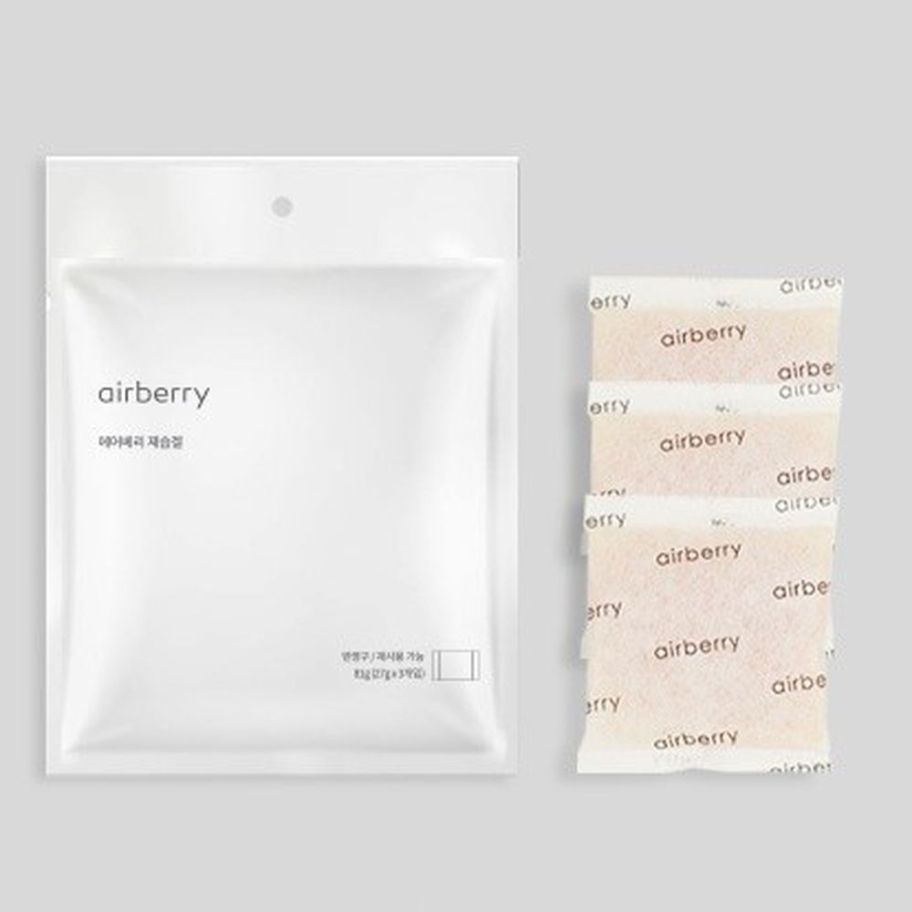 韓國 airberry - 除濕膠球(補充包)1包3入 (27g)