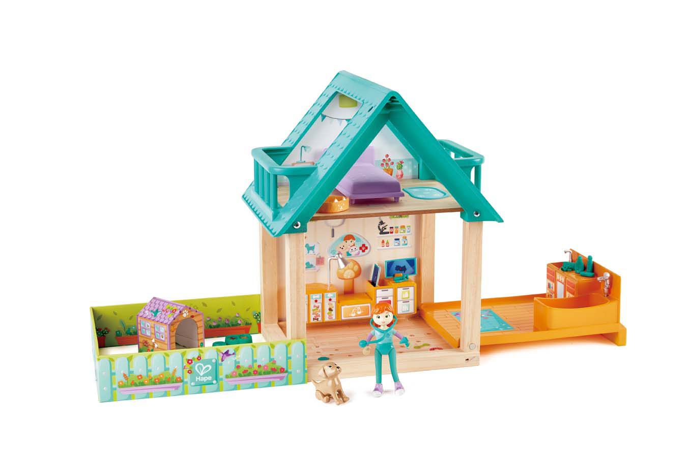 德國 Hape - 娃娃屋寵物美容院