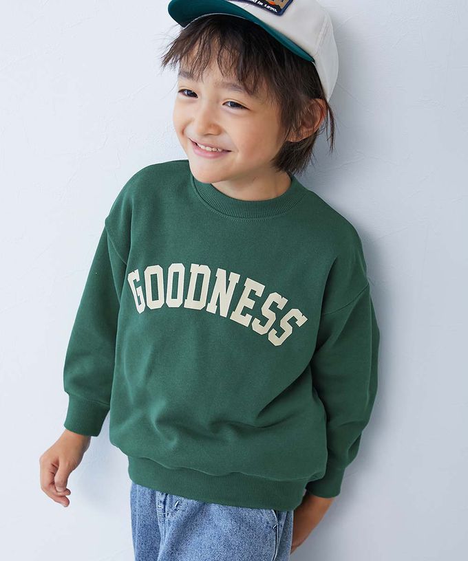 日本 devirock - 熱銷定番 印花縮口長袖上衣-香蕉-酒紅