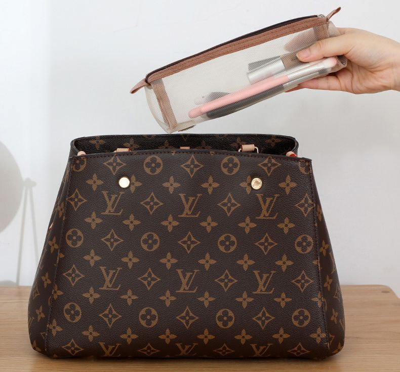 4in1萬用折疊化妝包-質感黑