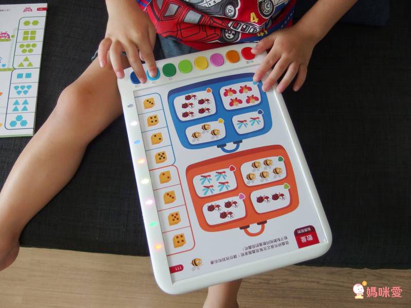 培養孩子邏輯的法寶✎【青林5G智能學習寶】點讀平板＋高達368個遊戲圖卡可替換★